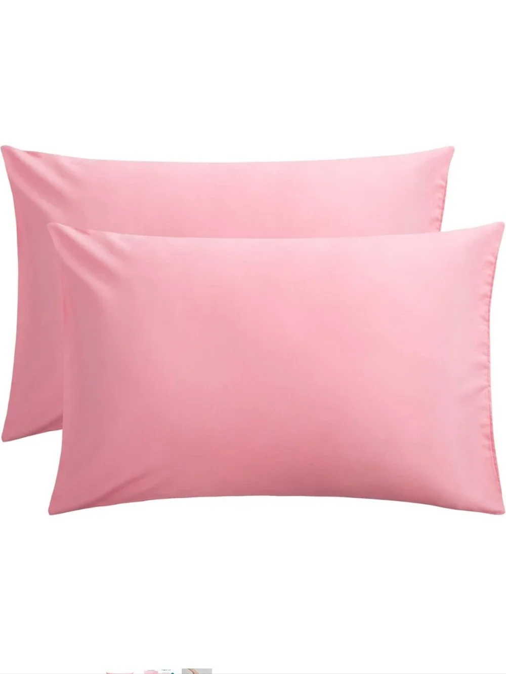 FLXXIE Pillow Cases Standard, Set Of 2, Envelope Closure, Wrinkle Resistant